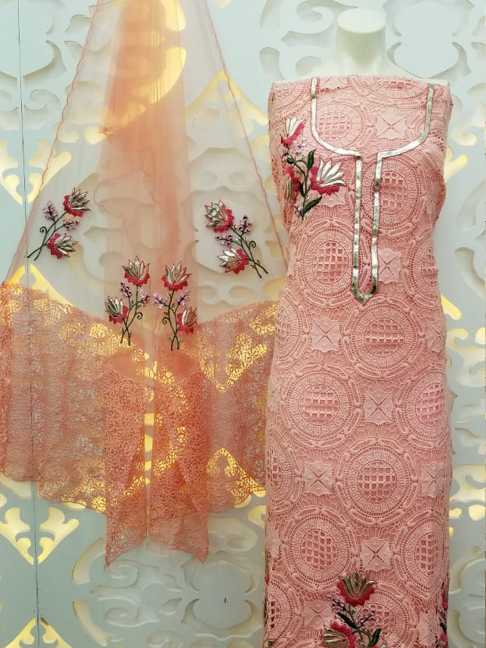 Fepic Rosemeen Chikankari Georgette Latest Designer Elegant Salwar Suits  Wholesaler Surat